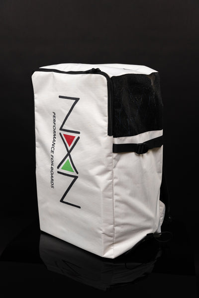 Side view Nexen Wing Bag white 4 5 6 meters nexen logo